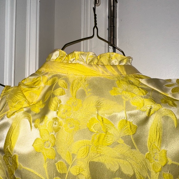 NWOT Amanda Uprichard Sleeveless Saffron Dress yellow medium - Picture 9 of 12